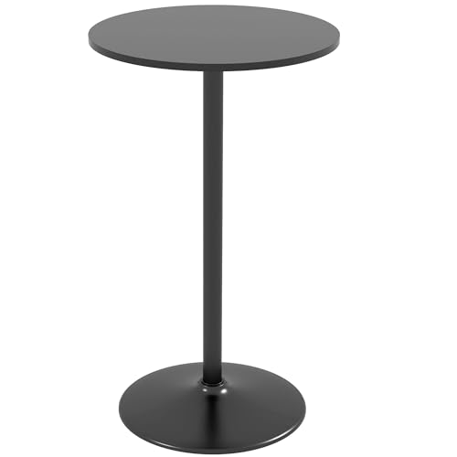 Table de Bar Ronde Contemporaine HOMCOM Table de Bar Ronde Contemporaine HOMCOM