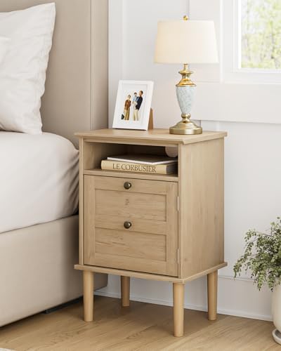Table de chevet en bois HEYZOEY Table de chevet en bois HEYZOEY