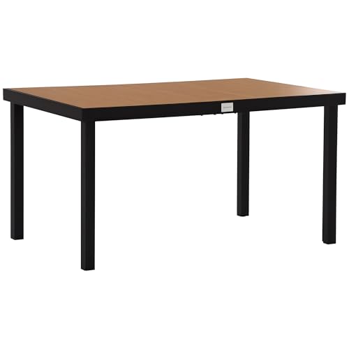 Table de Jardin en Aluminium pour 6 Personnes Table de Jardin en Aluminium pour 6 Personnes