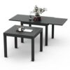 Table De Jardin Extensible Devoko 80/160 cm Table De Jardin Extensible Devoko 80/160 cm