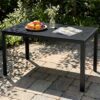 Table de Jardin Moderne en WPC 110 x 70 cm Table de Jardin Moderne en WPC 110 x 70 cm
