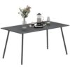 Table de Jardin Outsunny pour 6 Personnes Table de Jardin Outsunny pour 6 Personnes