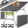 Table de Jardin Pliable Tillvex 180x75 cm Table de Jardin Pliable Tillvex 180x75 cm