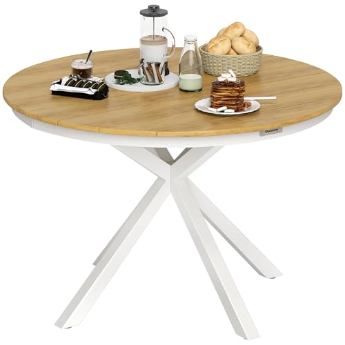 Table de Jardin Ronde en Aluminium Table de Jardin Ronde en Aluminium