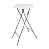 Table Haute Pliable RONDY - 110cm Table Haute Pliable RONDY - 110cm
