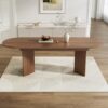 Table à manger extensible moderne Table à manger extensible moderne