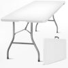 Table Pliante 180x75 cm - 8 Personnes Table Pliante 180x75 cm - 8 Personnes
