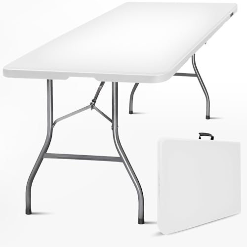 Table Pliante 180x75 cm - 8 Personnes Table Pliante 180x75 cm - 8 Personnes