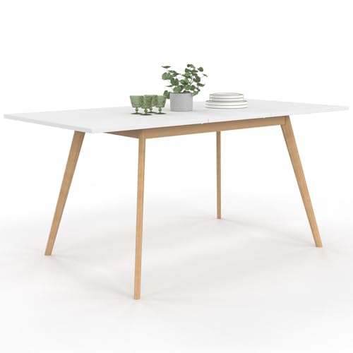 Table scandinave extensible Inga 4-8 personnes Table scandinave extensible Inga 4-8 personnes