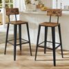 Tabourets de Bar Industriels - Lot de 2 Tabourets de Bar Industriels - Lot de 2