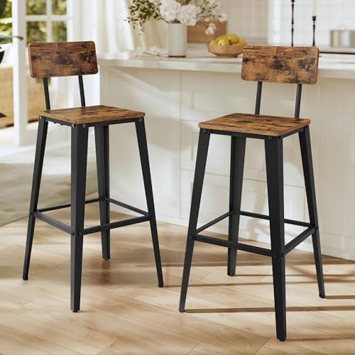 Tabourets de Bar Industriels - Lot de 2 Tabourets de Bar Industriels - Lot de 2