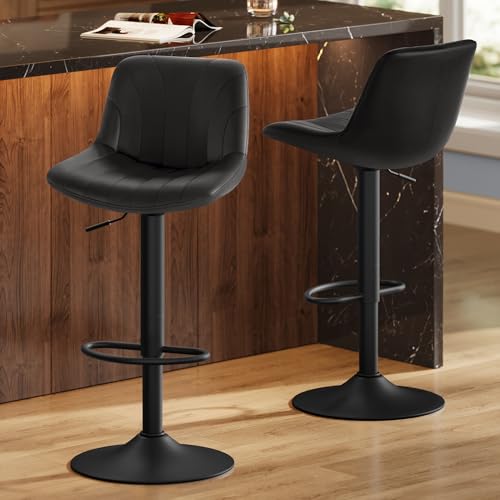 Tabourets de Bar Réglables avec Dossier Tabourets de Bar Réglables avec Dossier
