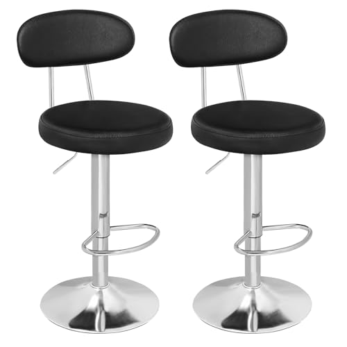 Tabourets de Bar réglables en PU Tabourets de Bar réglables en PU