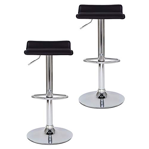 Tabourets de Bar Réglables, Lot de 2 Tabourets de Bar Réglables, Lot de 2