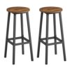 Tabourets de Bar VASAGLE, Lot de 2 Tabourets de Bar VASAGLE, Lot de 2