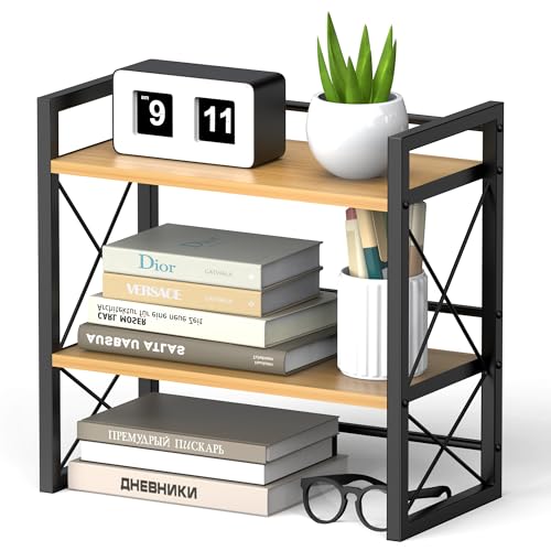 Étagère de Bureau Moderne à 2 Étages Étagère de Bureau Moderne à 2 Étages