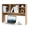 Étagère en Bois de Bureau à 4 Compartiments