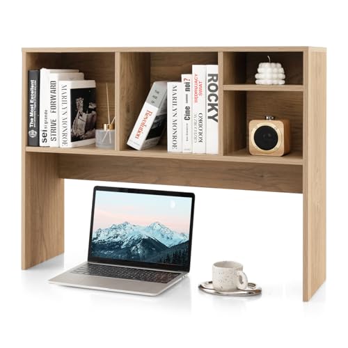 Étagère en Bois de Bureau à 4 Compartiments Étagère en Bois de Bureau à 4 Compartiments