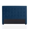Tête de lit capitonnée Velours 160cm Bleu