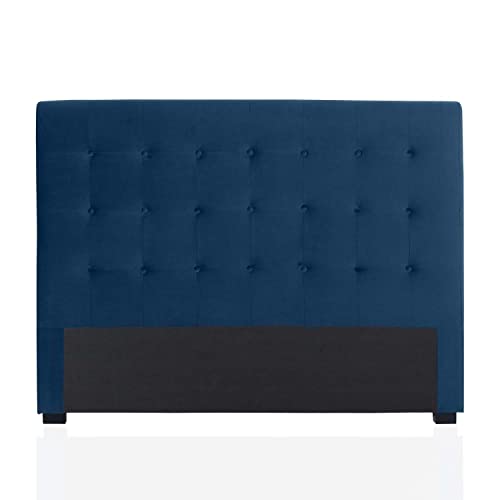 Tête de lit capitonnée Velours 160cm Bleu Tête de lit capitonnée Velours 160cm Bleu