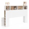 Tête de lit Cleo avec rangements intégrés Tête de lit Cleo avec rangements intégrés