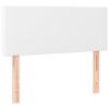 Tête de Lit Similicuir Blanc 90 cm Tête de Lit Similicuir Blanc 90 cm