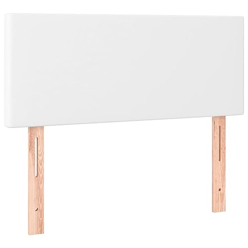 Tête de Lit Similicuir Blanc 90 cm Tête de Lit Similicuir Blanc 90 cm