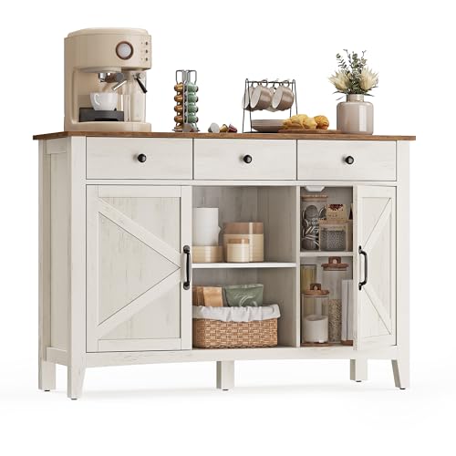 VASAGLE Buffet en Bois avec Tiroirs