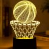 Veilleuse 3D Basketball pour Enfants