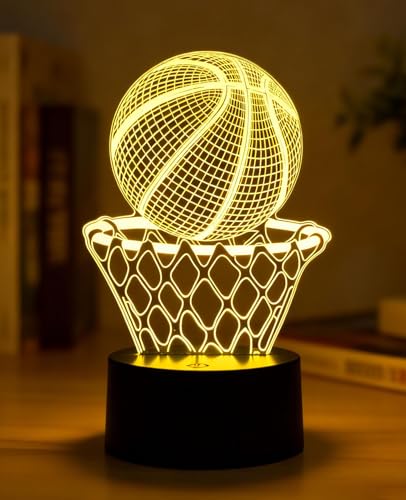 Veilleuse 3D Basketball pour Enfants Veilleuse 3D Basketball pour Enfants