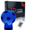 Veilleuse Football LED 3D Enfants Veilleuse Football LED 3D Enfants