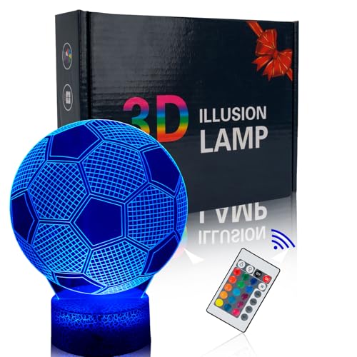 Veilleuse Football LED 3D Enfants Veilleuse Football LED 3D Enfants