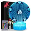 Veilleuse LED 3D Marseille Football Enfants