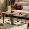 YITAHOME Lot de 2 Tables Basses Modernes YITAHOME Lot de 2 Tables Basses Modernes