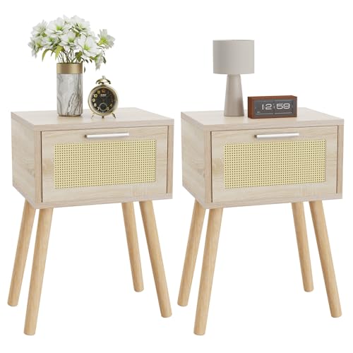 YMYNY Lot de 2 Tables de Chevet YMYNY Lot de 2 Tables de Chevet