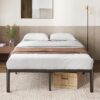 Zinus Lit 140x190 cm en Acier Noir Zinus Lit 140x190 cm en Acier Noir