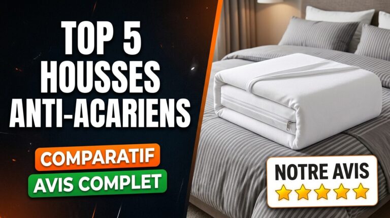 Comparatif des 5 meilleures housses de matelas anti-acariens