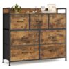 Armoire SONGMICS avec 7 tiroirs pratiques Armoire SONGMICS avec 7 tiroirs pratiques