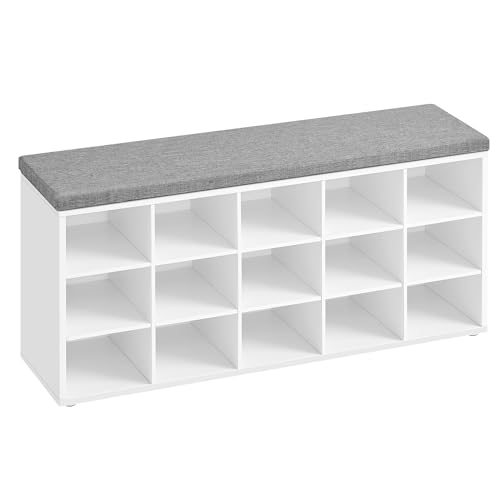 Banc à Chaussures CUSTOS avec 15 Compartiments
