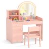 Bureau Enfant 2 en 1 avec Lumières LED