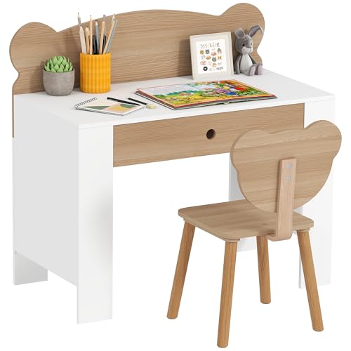 Bureau Enfant avec Chaise 3-8 Ans