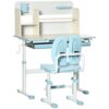 Bureau et Chaise Enfant Réglables Bleus Bureau et Chaise Enfant Réglables Bleus