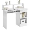 Bureau Yaheetech avec Tiroir et Clavier Coulissant