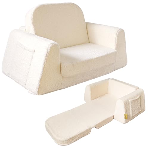 Canapé-lit Enfant Pliable 2-en-1 Canapé-lit Enfant Pliable 2-en-1