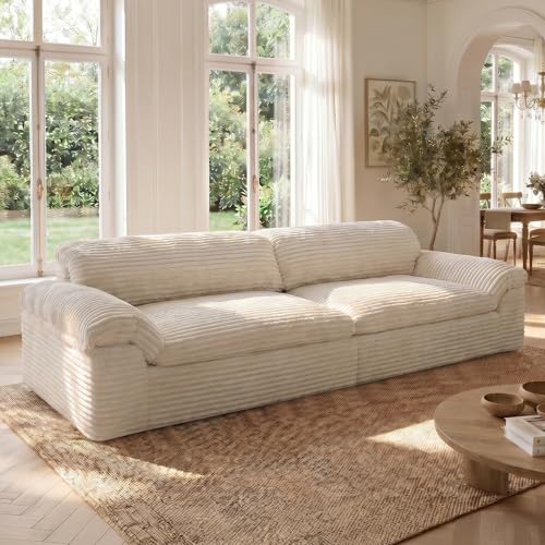 Canapé Compressible Vesgantti 3 Places Beige Canapé Compressible Vesgantti 3 Places Beige