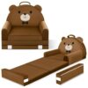 Canapé Enfant Pliable 2-en-1