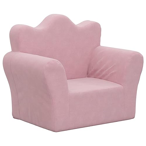 Canapé Moelleux pour Enfants en Rose