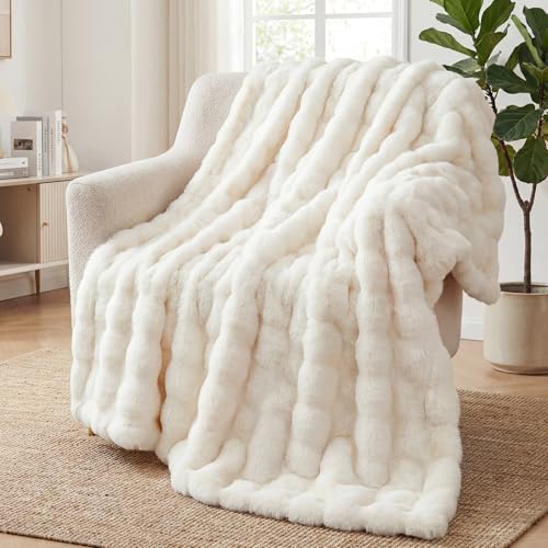 Couverture en Peluche de Lapin 130x160 cm