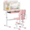 Ensemble Bureau et Chaise pour Enfants Rose