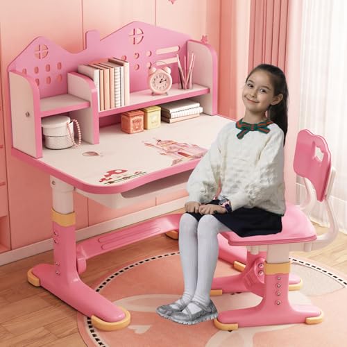 Ensemble Bureau et Chaise Réglable pour Enfants